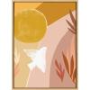 image:imageKate and Laurel Sylvie Sunrise Dove Framed Canvas Wall Art by Kate Aurelia Holloway 18x24 Natural Geometric Art for Living Room Bedroom Entryway or Dining RoomNatural