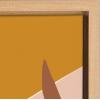 image:imageKate and Laurel Sylvie Sunrise Dove Framed Canvas Wall Art by Kate Aurelia Holloway 18x24 Natural Geometric Art for Living Room Bedroom Entryway or Dining RoomNatural