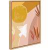 image:imageKate and Laurel Sylvie Sunrise Dove Framed Canvas Wall Art by Kate Aurelia Holloway 18x24 Natural Geometric Art for Living Room Bedroom Entryway or Dining RoomNatural