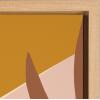 image:imageKate and Laurel Sylvie Sunrise Dove Framed Canvas Wall Art by Kate Aurelia Holloway 18x24 Natural Geometric Art for Living Room Bedroom Entryway or Dining RoomNatural