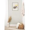 image:imageKate and Laurel Sylvie Under the Rain Framed Canvas Wall Art by July Art Prints 18x24 Natural Cute Elephant Wall DecorNatural