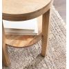image:imageKate and Laurel Talcott Modern Round Wood Side Table 16 x 16 x 24 Natural Wood Transitional Decorative TwoTier End Table for Use as a Bedroom Nightstand or Living Room AccentNatural