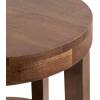 image:imageKate and Laurel Talcott Modern Round Wood Side Table 16 x 16 x 24 Natural Wood Transitional Decorative TwoTier End Table for Use as a Bedroom Nightstand or Living Room AccentWalnut Brown