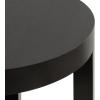image:imageKate and Laurel Talcott Modern Round Wood Side Table 16 x 16 x 24 Natural Wood Transitional Decorative TwoTier End Table for Use as a Bedroom Nightstand or Living Room AccentBlack