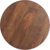 image:imageKate and Laurel Talcott Modern Round Wood Side Table 16 x 16 x 24 Natural Wood Transitional Decorative TwoTier End Table for Use as a Bedroom Nightstand or Living Room AccentWalnut Brown
