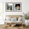 image:imageUrban Tiger City 2 Piece Framed Wall Art Print Set by Michael Schauer