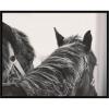 image:imageKate and Laurel Framed Wall Art Print Black Horses by Emiko and Mark Franzen F2 Images 41 x 33 Svelte Noir Black Frame Rustic Farmhouse Animal Art for Wall DecorSvelte Noir Black