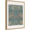 image:imageKate and Laurel Poster William Morris Peacock and Dragon 1878 Framed Canvas Wall Art by The Art Institute of Chicago 18 x 24 Sylvie Natural Traditional Animals Abstract Flowers Art for Wall Decor