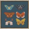 image:imageKate and Laurel Sylvie Free Wings Framed Canvas Wall Art by Oris Eddu 22x22 Gold Decorative Nature Art for WallGold
