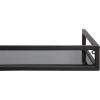 image:imageKate and Laurel Blex Glam Wall Shelf 24 x 8 x 3 Gold Chic Floating Shelf for Wall Display and StorageBlack