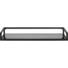 image:imageKate and Laurel Blex Glam Wall Shelf 24 x 8 x 3 Gold Chic Floating Shelf for Wall Display and StorageBlack