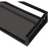 image:imageKate and Laurel Blex Glam Wall Shelf 24 x 8 x 3 Gold Chic Floating Shelf for Wall Display and StorageBlack