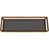 image:imageKate and Laurel Blex Glam Wall Shelf 24 x 8 x 3 Gold Chic Floating Shelf for Wall Display and StorageGoldBlack