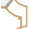 image:imageKate and Laurel Ciel Modern Horizontal Shelves Set of 2 Gold Decorative Glam Wall Decor for Storage and Display