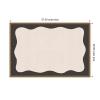 image:imageKate and Laurel Framed Fabric Pinboard 17 x 41 Printed Linen Decorative Bulletin Board for Use as a Vision Board or Wall Organization Belvedere Bronze FrameBelvedere Bronze