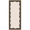 image:imageKate and Laurel Framed Fabric Pinboard 17 x 41 Printed Linen Decorative Bulletin Board for Use as a Vision Board or Wall Organization Belvedere Bronze FrameBelvedere Bronze