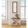 image:imageKate and Laurel Framed Fabric Pinboard 17 x 41 Printed Linen Decorative Bulletin Board for Use as a Vision Board or Wall Organization Belvedere Bronze FrameBelvedere Bronze