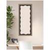 image:imageKate and Laurel Framed Fabric Pinboard 17 x 41 Printed Linen Decorative Bulletin Board for Use as a Vision Board or Wall Organization Belvedere Bronze FrameFlorence Light Brown