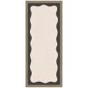 image:imageKate and Laurel Framed Fabric Pinboard 17 x 41 Printed Linen Decorative Bulletin Board for Use as a Vision Board or Wall Organization Belvedere Bronze FrameFlorence Light Brown