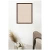 image:imageKate and Laurel Framed Fabric Pinboard 17 x 41 Printed Linen Modern Bulletin Board for Use as a Vision Board or Wall Organization Lucie Black FrameFlorence Medium Brown