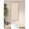 image:imageKate and Laurel Framed Fabric Pinboard 17 x 41 Printed Linen Modern Bulletin Board for Use as a Vision Board or Wall Organization Lucie Black FrameFlorence Gold