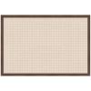 image:imageKate and Laurel Framed Fabric Pinboard 17 x 41 Printed Linen Modern Bulletin Board for Use as a Vision Board or Wall Organization Lucie Black FrameFlorence Medium Brown
