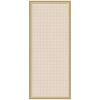 image:imageKate and Laurel Framed Fabric Pinboard 17 x 41 Printed Linen Modern Bulletin Board for Use as a Vision Board or Wall Organization Lucie Black FrameFlorence Gold