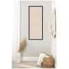 image:imageKate and Laurel Framed Fabric Pinboard 17 x 41 Printed Linen Modern Bulletin Board for Use as a Vision Board or Wall Organization Lucie Black FrameLucie Black