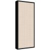 image:imageKate and Laurel Framed Fabric Pinboard 17 x 41 Printed Linen Modern Bulletin Board for Use as a Vision Board or Wall Organization Lucie Black FrameLucie Black