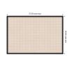image:imageKate and Laurel Framed Fabric Pinboard 17 x 41 Printed Linen Modern Bulletin Board for Use as a Vision Board or Wall Organization Lucie Black FrameLucie Black