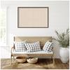 image:imageKate and Laurel Framed Fabric Pinboard 17 x 41 Printed Linen Modern Bulletin Board for Use as a Vision Board or Wall Organization Lucie Black FrameMatinee Black Bronze