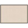 image:imageKate and Laurel Framed Fabric Pinboard 17 x 41 Printed Linen Modern Bulletin Board for Use as a Vision Board or Wall Organization Lucie Black FrameMatinee Black Bronze