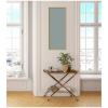 image:imageKate and Laurel Framed Fabric Pinboard 17 x 41 Printed Linen Modern Bulletin Board for Use as a Vision Board or Wall Organization Paige White Gold FramePaige White Gold