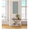 image:imageKate and Laurel Framed Fabric Pinboard 17 x 41 Printed Linen Modern Bulletin Board for Use as a Vision Board or Wall Organization Paige White Gold FrameMatinee Black Bronze