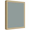 image:imageKate and Laurel Framed Fabric Pinboard 17 x 41 Printed Linen Modern Bulletin Board for Use as a Vision Board or Wall Organization Paige White Gold FrameFlorence Gold