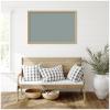image:imageKate and Laurel Framed Fabric Pinboard 17 x 41 Printed Linen Modern Bulletin Board for Use as a Vision Board or Wall Organization Paige White Gold FrameFlorence Gold