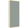 image:imageKate and Laurel Framed Fabric Pinboard 17 x 41 Printed Linen Modern Bulletin Board for Use as a Vision Board or Wall Organization Paige White Gold FramePaige White Gold
