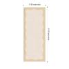 image:imageKate and Laurel Framed Fabric Pinboard 18 x 42 Printed Linen Classic Bulletin Board for Use as a Vision Board or Wall Organization Florence Gold FrameLucie White
