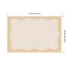 image:imageKate and Laurel Framed Fabric Pinboard 18 x 42 Printed Linen Classic Bulletin Board for Use as a Vision Board or Wall Organization Florence Gold FrameLucie White