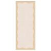 image:imageKate and Laurel Framed Fabric Pinboard 18 x 42 Printed Linen Classic Bulletin Board for Use as a Vision Board or Wall Organization Florence Gold FrameLucie White