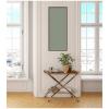 image:imageKate and Laurel Framed Fabric Pinboard 18 x 42 Printed Linen Classic Bulletin Board for Use as a Vision Board or Wall Organization Florence Gold FrameMatinee Black Bronze