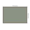 image:imageKate and Laurel Framed Fabric Pinboard 18 x 42 Printed Linen Classic Bulletin Board for Use as a Vision Board or Wall Organization Florence Gold FrameMatinee Black Bronze