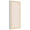 image:imageKate and Laurel Framed Fabric Pinboard 18 x 42 Printed Linen Classic Bulletin Board for Use as a Vision Board or Wall Organization Florence Gold FrameLucie White
