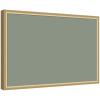 image:imageKate and Laurel Framed Fabric Pinboard 18 x 42 Printed Linen Classic Bulletin Board for Use as a Vision Board or Wall Organization Florence Gold FrameFlorence Gold