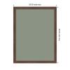 image:imageKate and Laurel Framed Fabric Pinboard 18 x 42 Printed Linen Classic Bulletin Board for Use as a Vision Board or Wall Organization Florence Gold FrameFlorence Medium Brown