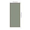 image:imageKate and Laurel Framed Fabric Pinboard 18 x 42 Printed Linen Classic Bulletin Board for Use as a Vision Board or Wall Organization Florence Gold FrameMatinee Black Bronze