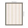image:imageKate and Laurel Framed Fabric Pinboard 18 x 42 Printed Linen Classic Bulletin Board for Use as a Vision Board or Wall Organization Florence Light Brown FrameMatinee Black Bronze
