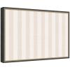 image:imageKate and Laurel Framed Fabric Pinboard 18 x 42 Printed Linen Classic Bulletin Board for Use as a Vision Board or Wall Organization Florence Light Brown FrameMatinee Black Bronze