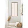 image:imageKate and Laurel Framed Fabric Pinboard 18 x 42 Printed Linen Classic Bulletin Board for Use as a Vision Board or Wall Organization Florence Light Brown FrameFlorence Light Brown