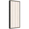 image:imageKate and Laurel Framed Fabric Pinboard 18 x 42 Printed Linen Classic Bulletin Board for Use as a Vision Board or Wall Organization Florence Light Brown FrameMatinee Black Bronze